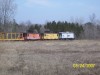 CABOOSES WEST OF CLARE ON  OLD TRACK M-15 CLARE MI.JPG