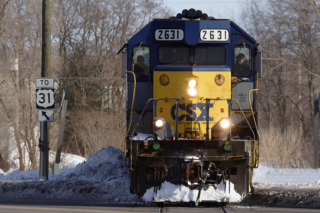 Holland Local
Y121 crosses 8th St. as it returns to the yard after servicing some businesses on the south end of town.
