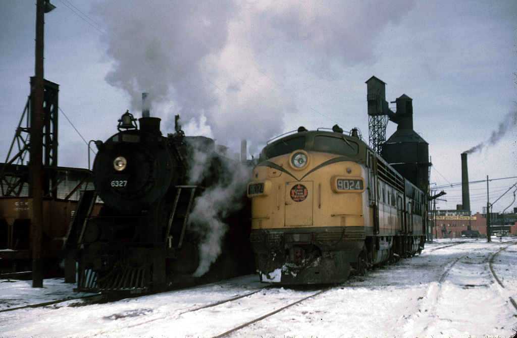 Old and New
Milwaukee Junction in Detroit, 1962
