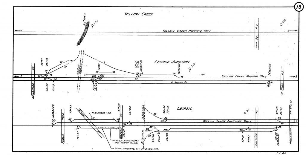 NKP/DT&I/B&O Interchange Tracks
