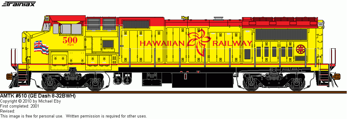 Hawaiian Railway P32-8
