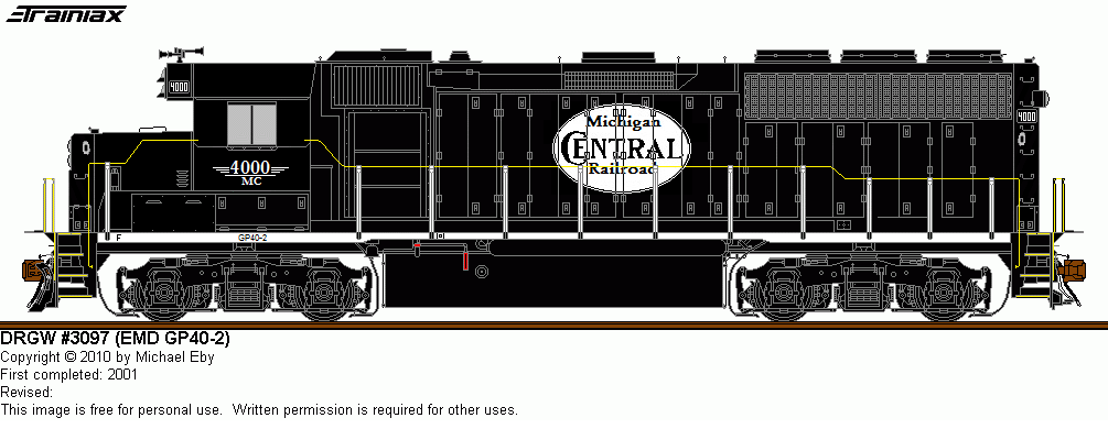 Michigan Central GP40-2
