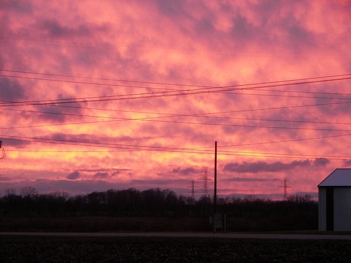Sunset
Sunset in St. Joseph, CO. Indiana.
