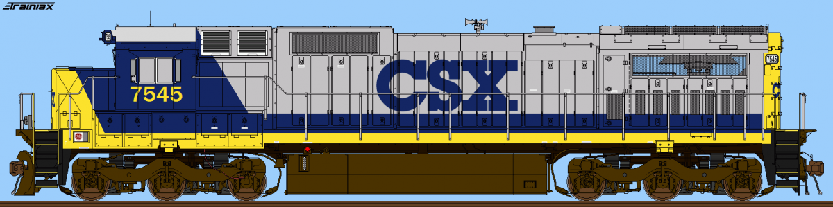 CSX&T 7545 - 2001
