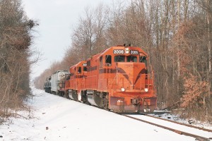 Heading for Kingsbury just east of Michigan City.