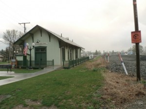 The rehabbed Waterloo depot