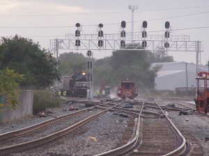 CP 421 looking west