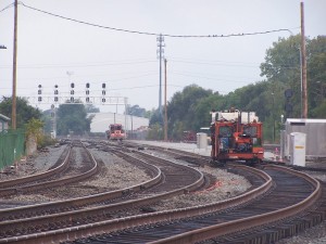 The curve at Main St.