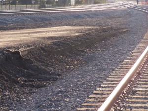 The Kalamazoo Branch crosses Middlebury St