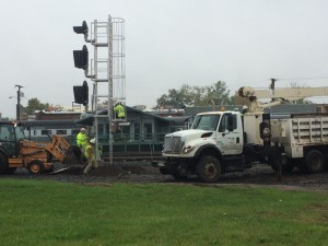 The move is almost finished.  A little rain doesn't stop these guys.