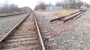 Standing on the Porter Branch looking west.