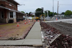 New west end sidewalk