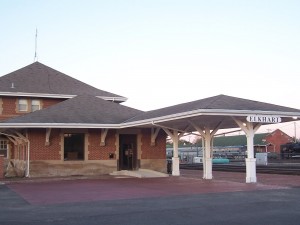 The west handicap parking area (repaved in April 2017).