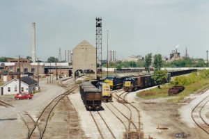 CSX Saginaw Yard - August 25, 2000