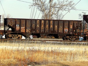 E-L hopper at East Wayne yard