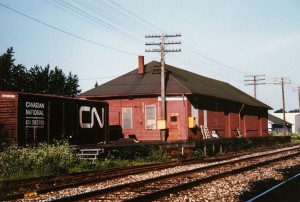 GTW freight house Mishawaka on Main st