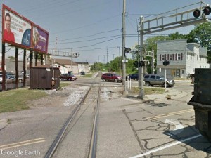 Vine St at Portage St (from Google Street View)