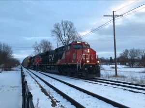 The last train of the day was train 251, northbound on the Holly, swinging onto the Chicago Wye heading for Lansing, Battle Creek, and beyond. Over 100 autoracks in consist. Between the changing sky conditions and late hour, photography was getting more difficult anyway!